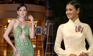 Nhan sắc 'vạn người mê' của siêu mẫu Anh Thư thời thi Hoa hậu Việt Nam 22 năm trước