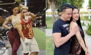 Sau mối tình 6 ngày chóng vánh với Cao Thái Sơn, Angela Phương Trinh lại tình tứ bên Phạm Văn Mách 