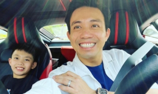 Minh Nhựa gửi gắm mong ước 'bạc tỷ' đặt vào quý tử