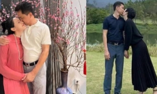 Thêm ảnh mới của Hiền Hồ và anh họ Hồ Nhân: Phải thân thương lắm mới để môi nương tựa mặt nhau 