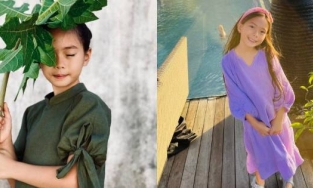 Hai năm sang Singapore, con gái lai Thụy Điển của Đoan Trang phổng phao ở tuổi lên 8, đậm chất Việt