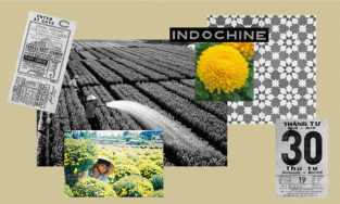 Cúc đại đóa thổi hồn Việt vào bộ nhận diện nhà hàng Sa Đéc tại Đức