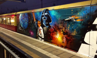 Tàu điện ngầm ở Berlin - Sân chơi dành cho các nghệ sĩ đường phố