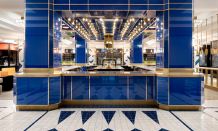 Thẩm mỹ của Art Deco thập niên 20 hòa cùng nét hiện đại trong nhà hàng 