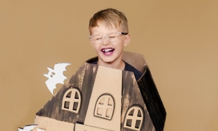 Thử hóa trang Halloween cho bé trai với những trang phục cộp mác DIY