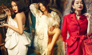 Ngắm gu thời trang sành điệu của 'tiểu thư' nhà giàu Lý Linh (Kaity Nguyễn ) trong Gái Già Lắm Chiêu V