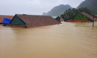 Quảng Bình: Lũ vượt mức lịch sử năm 1979 gần 1m