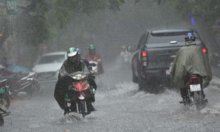 Thời tiết ngày 3/11: Mưa trên cả nước