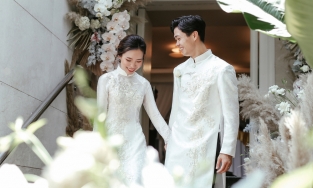 Cận cảnh nhan sắc xinh đẹp của 'tiểu thư con quan' vợ Công Phượng