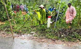 Quảng Nam: Sạt lở đất làm một người chết
