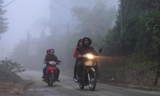 Bắc Bộ rét sâu, có nơi rét đậm rét hại, khu vực núi cao có thể có băng giá