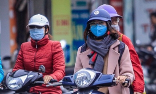 Thời tiết ngày 2/1: Hà Nội buổi sáng xuống dưới 10 độ