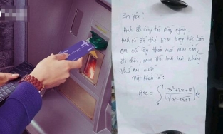 Chồng đưa thẻ ATM cho vợ tiêu thoả thích với điều kiện giải được mật khẩu