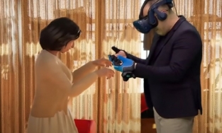 Nhờ công nghệ VR, chồng được gặp lại người vợ đã mất