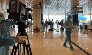 Tin chính thức về ê-kíp VTV tác nghiệp tại sân bay Vân Đồn, Quảng Ninh