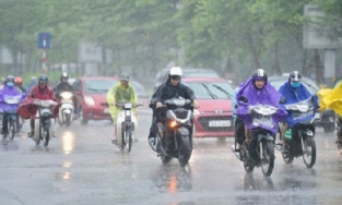 Thời tiết 1/3: Miền Bắc khắp nơi có mưa, sáng sớm có sương mù