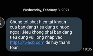 Những lỗi cơ bản trong tin nhắn lừa đảo qua ngân hàng, ai cũng cần nắm rõ để bảo toàn tài khoản
