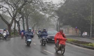 Thời tiết 14/3: Khu vực Bắc Bộ trời mát mẻ, có mưa phùn rải rác