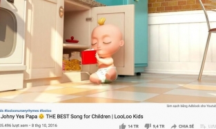 MV Johny Johny Yes Papa nhanh chóng đạt 5 tỷ view, chỉ thua bài hát quốc dân Baby Shark