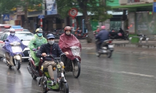 Thời tiết 11/4: Miền Bắc trời có mưa nhỏ, vài nơi có mưa rào và dông