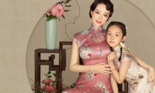 Con gái của Lý Tiểu Lộ - Giả Nãi Lượng dạn dĩ và chuyên nghiệp trên sàn diễn thời trang