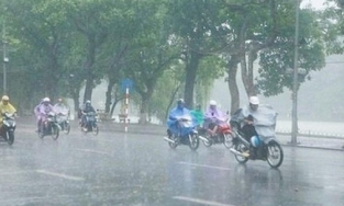 Thời tiết 24/4: Hà Nội vài nơi có mưa, trưa chiều hửng nắng