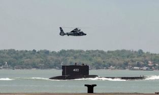 Máy quét của Hải quân Indonesia đã phát hiện được tàu ngầm mất tích ở độ sâu 850m