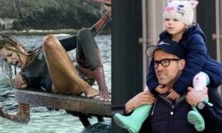 Ryan Reynolds cho con xem luôn phim cá mập ăn thịt người do mẹ đóng để giúp bé cai nghiện Baby Shark