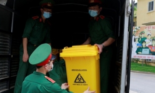 Học viện Quân y tiếp tục huy động sinh viên hỗ trợ Bắc Ninh xét nghiệm Covid-19