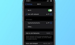 Ký tự đặc biệt làm điện thoại iPhone gặp lỗi và tính năng Wi-Fi bị vô hiệu hóa