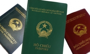 Hộ chiếu kiểu mới đổi màu xanh tím, gắn chip và in cảnh đẹp Việt Nam