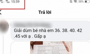 Nghi vấn thí sinh lén chụp ảnh đề Toán gửi ra ngoài khi vẫn ngồi trong phòng thi: Công an vào cuộc điều tra