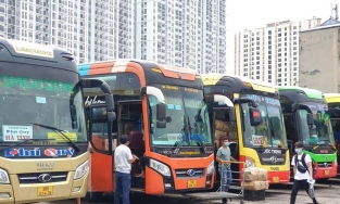 Từ 13/10, chính thức tổ chức vận tải bằng xe khách trên toàn quốc