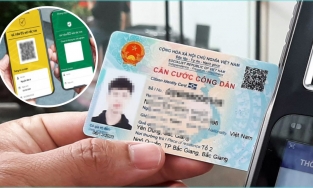 Căn cước gắn chip sẽ tích hợp thông tin tiêm chủng