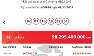 Một người ở Hà Nội vừa trở thành tỷ phú nhờ trúng 98 tỷ Vietlott