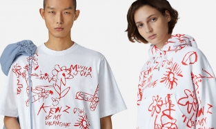 Valentine 2021: Độc đáo bộ sưu tập 'Thư tình trên áo' của Kenzo