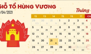 Giỗ tổ Hùng Vương năm nay sẽ được nghỉ mấy ngày?
