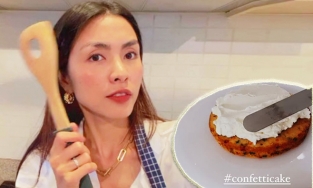Tăng Thanh Hà cất công làm bánh sinh nhật trong 2 ngày liền cho con gái yêu
