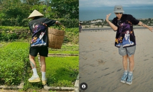 Decao pass áo cho Binz? Gu của hai anh chàng Châu Á khéo làm sao lại giống nhau đến thế