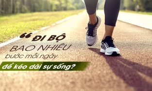 Đi bộ bao nhiêu bước mỗi ngày là tốt nhất cho sức khỏe?