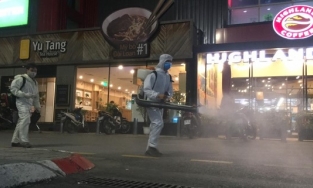 Hà Nội: Big C Thăng Long đóng cửa khẩn cấp, phun khử khuẩn ngay trong đêm do xuất hiện ca Covid-19 tại đây