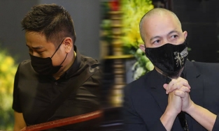 Đám tang Hoa hậu Thu Thủy: Diễn viên Minh Tiệp nghẹn ngào khi nói về bạn cũ, NTK Đức Hùng cảm khái 'Cô ấy là hoa hậu đặc biệt nhất'