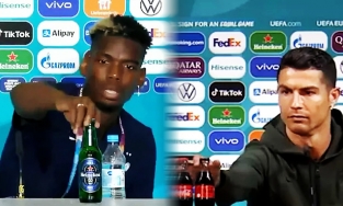 Câu chuyện EURO: Ronaldo, chai nước trên bàn họp báo và nỗi buồn vui nhà tài trợ