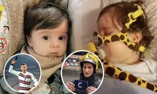 Băng đội trưởng bị Ronaldo ném bỏ được bán đấu giá tới 1,73 tỷ đồng, số tiền dùng để cứu một em bé bị bệnh teo tủy sống