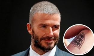 David Beckham khoe hình xăm và kiểu tóc mới khi đi nghỉ cùng hai con ở Italy