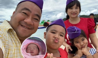 Diễn viên Hiếu Hiền thông báo lên chức bố lần thứ 3, đông đảo bạn bè đồng nghiệp vui vẻ chúc mừng