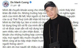 Nhà thiết kế Đỗ Mạnh Cường tuyên bố tạm ngừng làm từ thiện vì nghi bị lừa bởi hàng loạt tin nhắn xin hỗ trợ đều giống nhau kỳ lạ