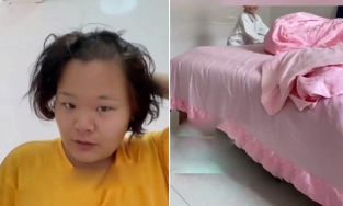 Bà mẹ sáng ra ngủ dậy bỗng 'hói nửa đầu', phát hiện ra ngay thủ phạm nhưng không nỡ trừng phạt