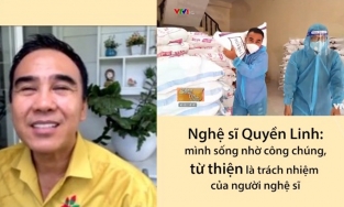 Nghệ sĩ, MC Quyền Linh trả lời phỏng vấn của VTV: 'Thiện nguyện là trách nhiệm của công dân, của một người nghệ sĩ'