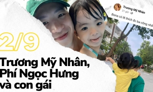 Trương Mỹ Nhân lần đầu đăng ảnh bố con gái, fan mong chờ 1 điều